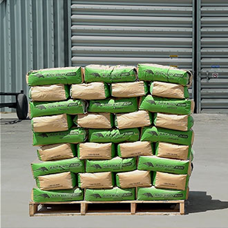 Large Pallet of Crushed Glass Abrasive Media