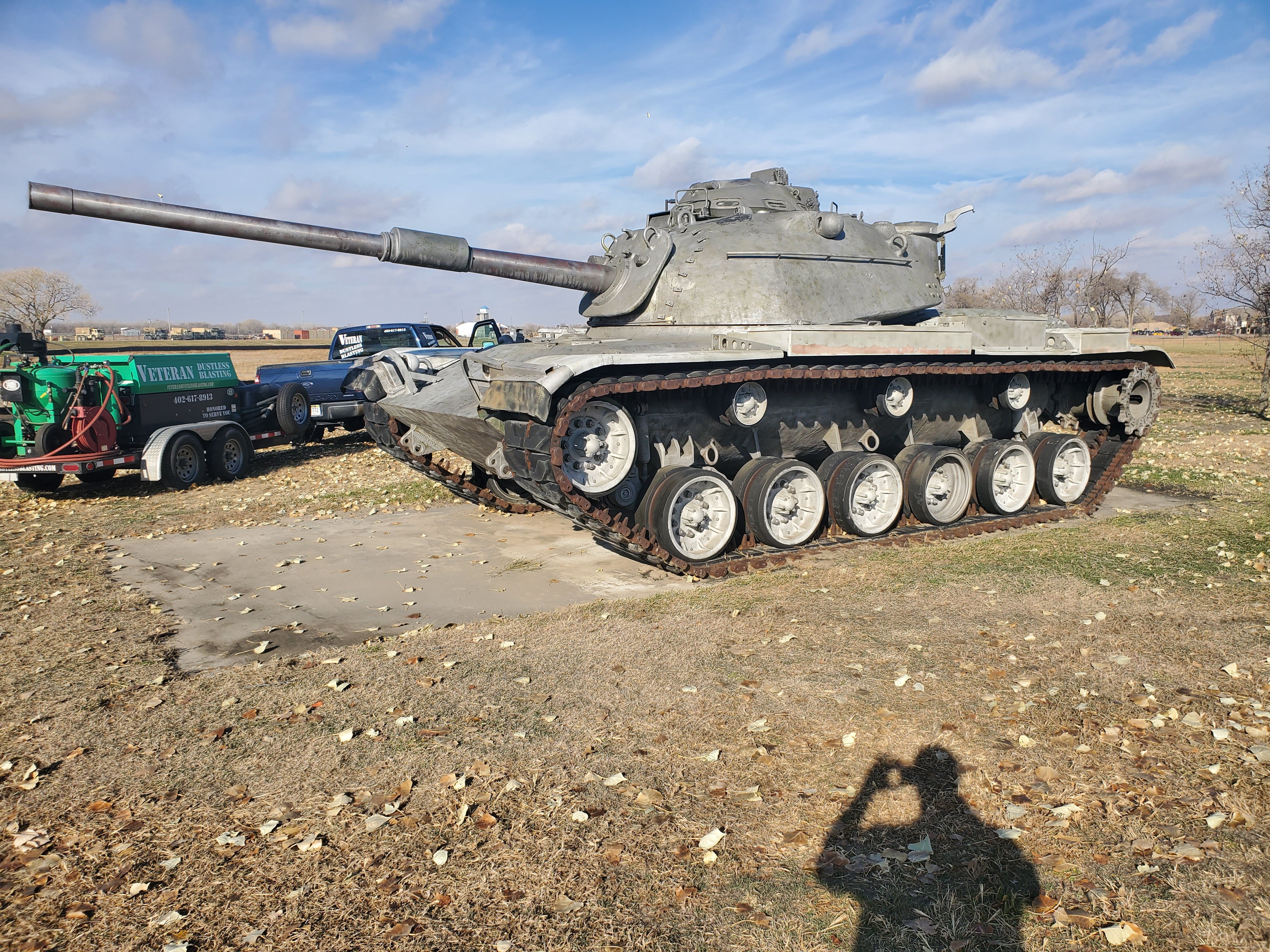 Dustless Blasting | Patton Tank