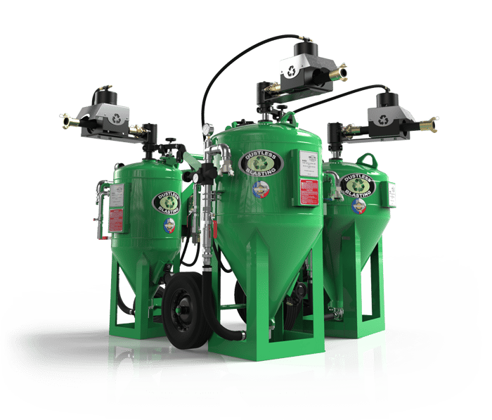 Dustless Blasting Equipment is best for Soda Blasting