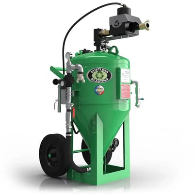 Dustless Blasting's DB800 blast pot