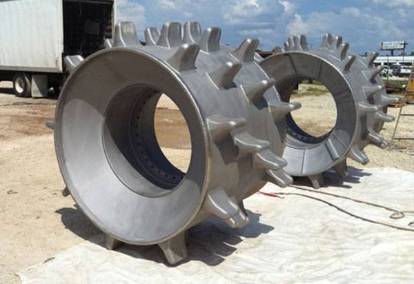 heavy equipment wheels restored