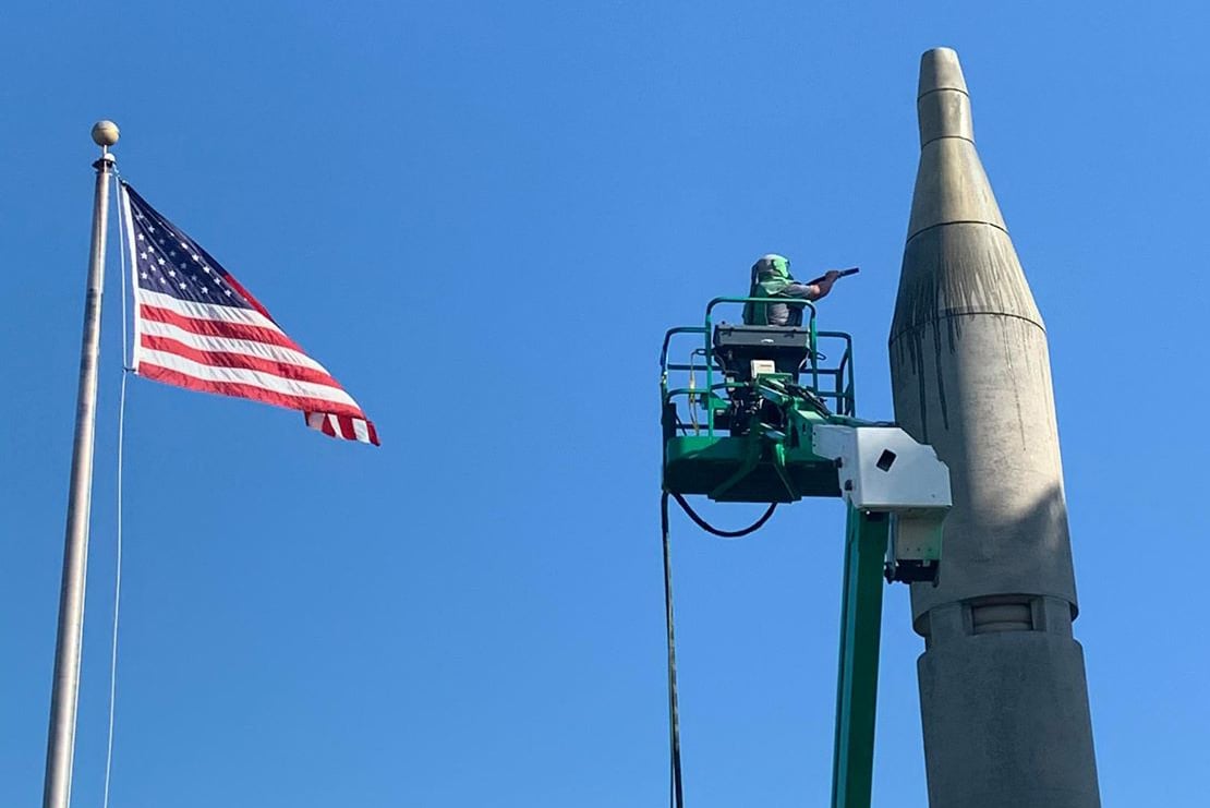 Heath-Allen-Grissom---ALE-Surfacing-LLC---Virgil-I-Gus-Grissom-memorial-rocket-monument---14