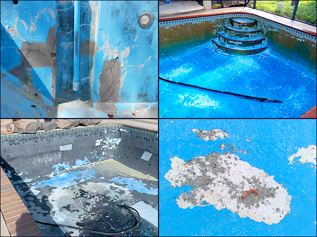 Pool Damage