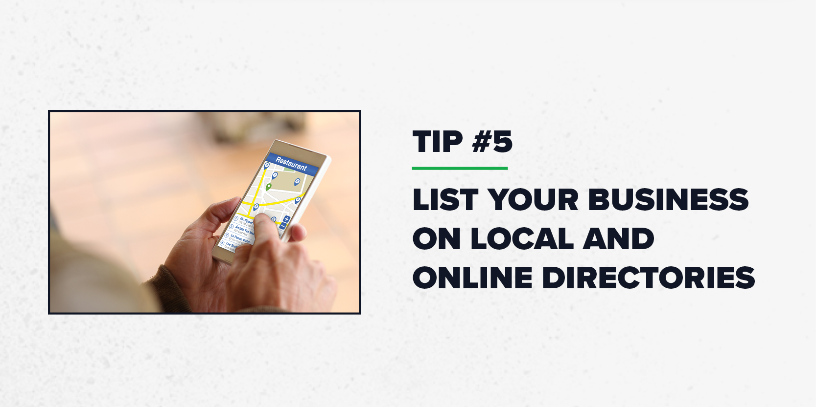 SAB Promoting Business Tips blog images - local and online directory listings