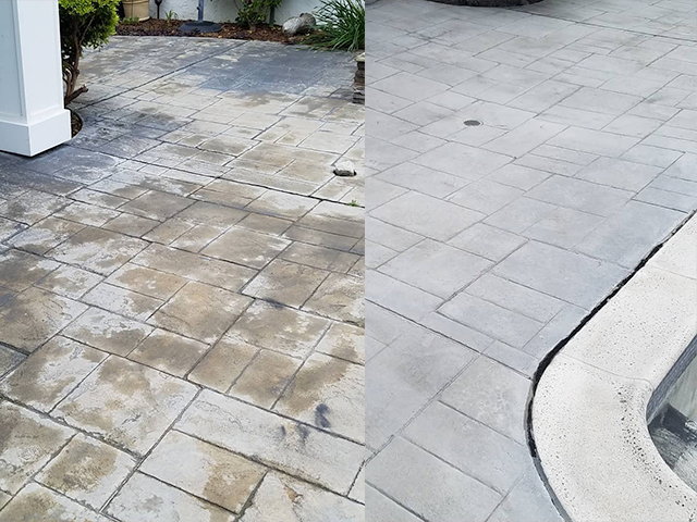 Stamped Concrete patio