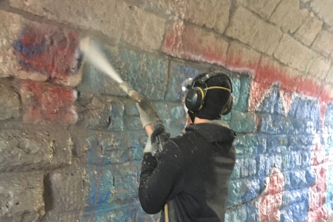 Texas-Green-Blast-Graffiti-Bridge-Blasting-2