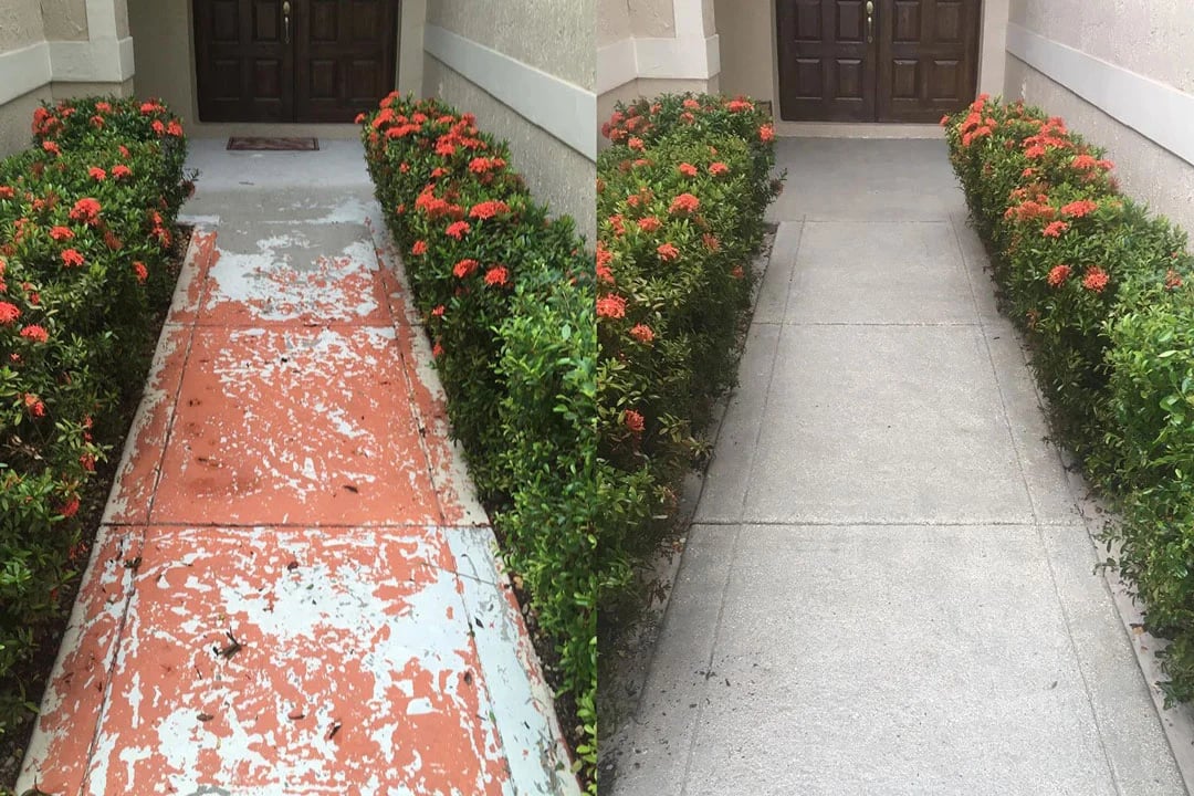 concrete-dustlessblastingsfl-on-IG---painted-walkway-1-after