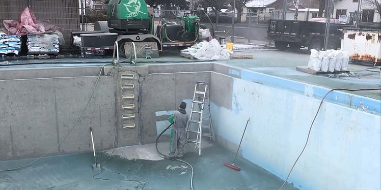 concrete pool restoration