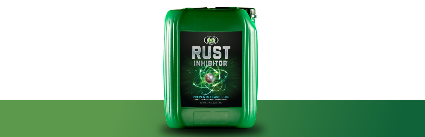dustless blasting rust inhibitor jug