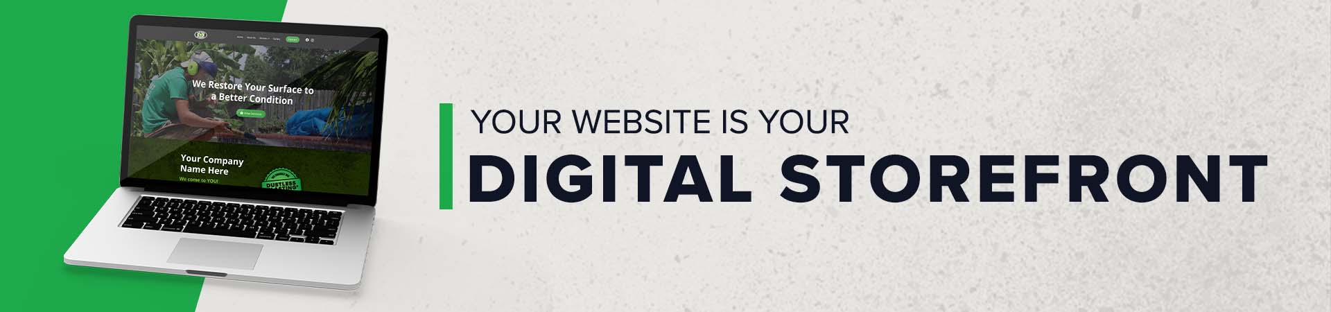 your website is your digital storefront