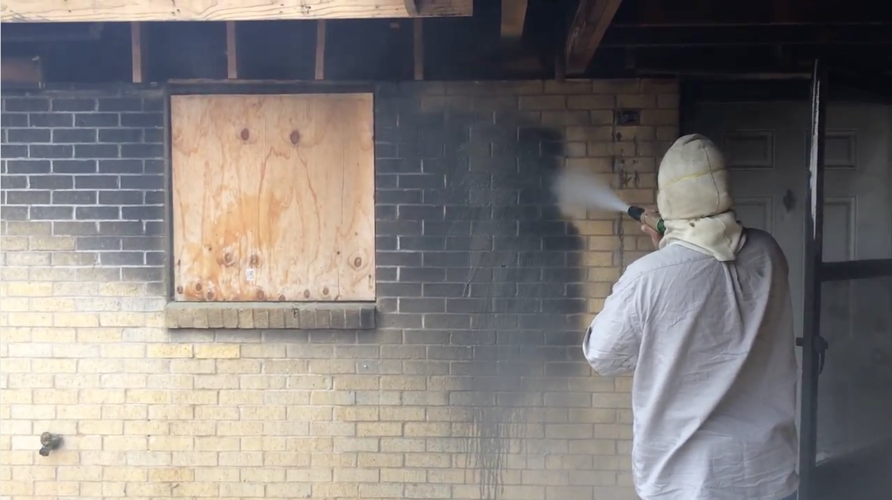 North Texas Dustless Blasting - Fire Restoration Still - 1