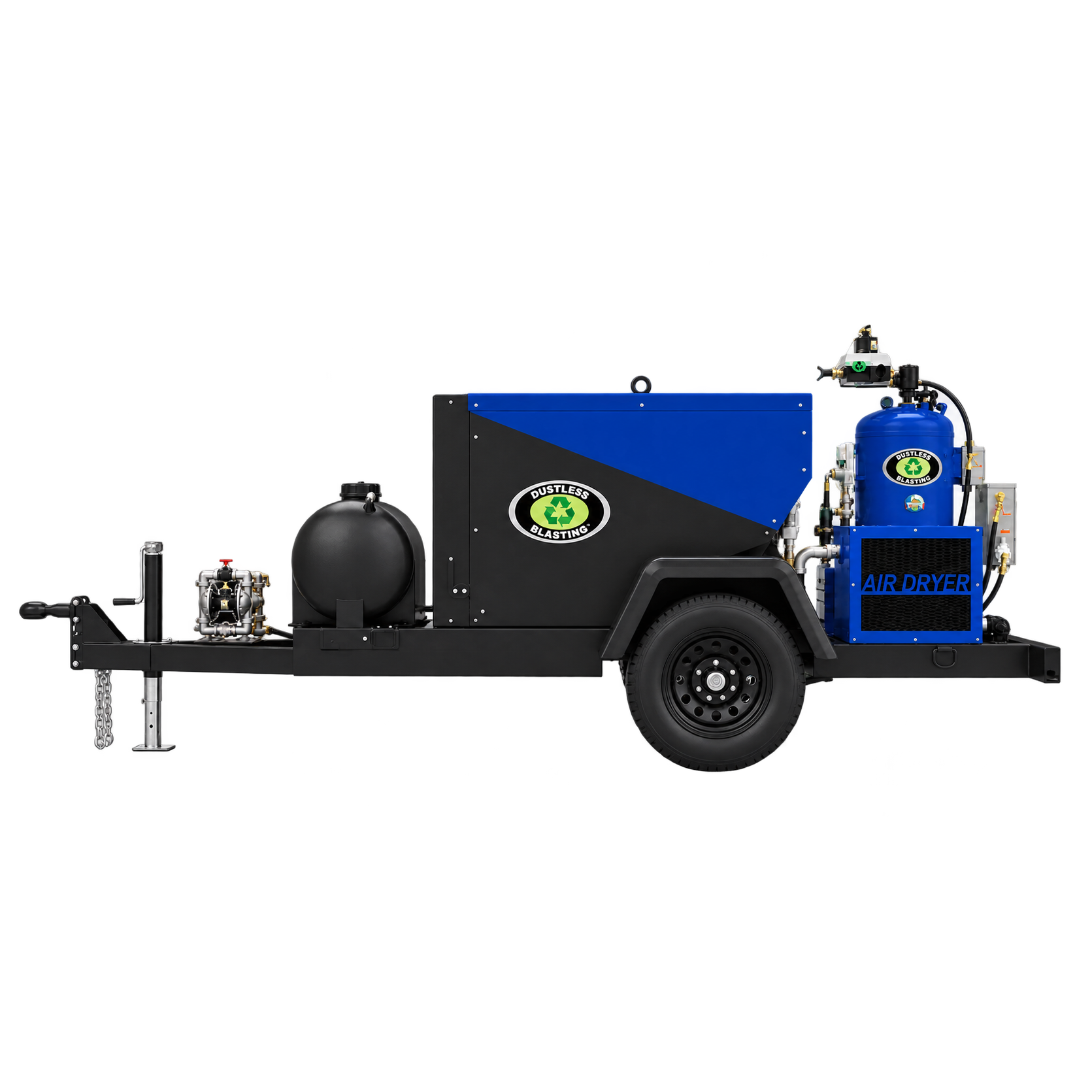 Poolscape Restoration Dustless Blasting XS Trailer Blue-SQUARE