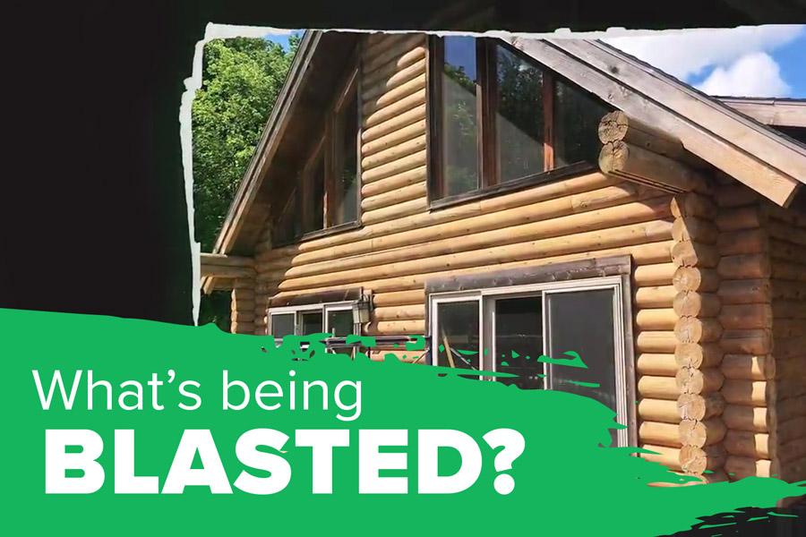 Dustless Blasting for Wood Restoration