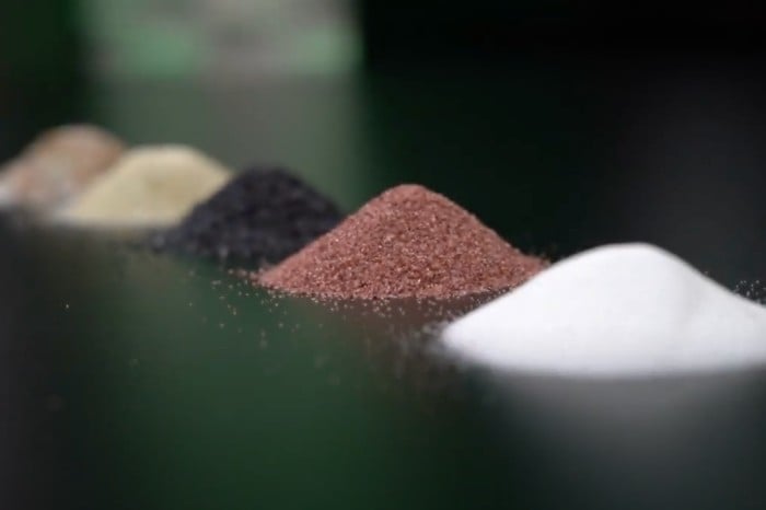 Vapor blasting abrasives